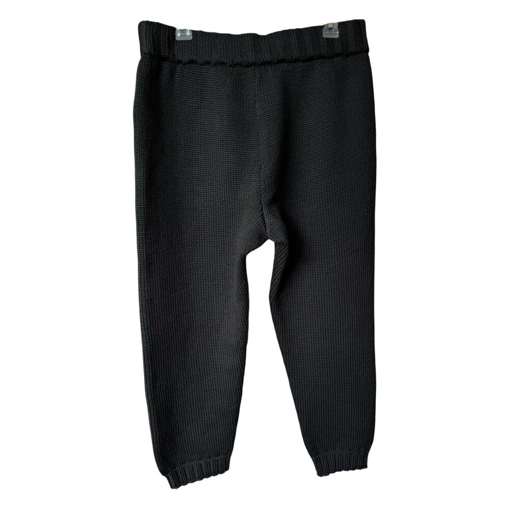 PRADA 100% Virgin Wool Knit Jogger Mens Pants Size 52 Black 2016 UMP47 S162